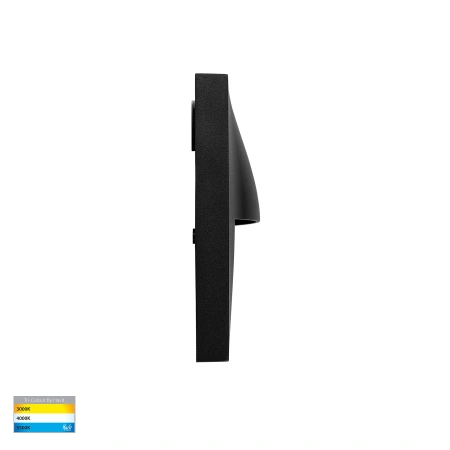 Wall light Lisca 3W 3CCT 240V SQUARE LED BLK