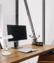 Desk lamp BANCA-T2 E27 WHT