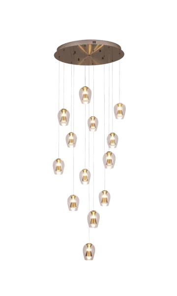 Pendant lamp ROMEO 13 LED 90W AB