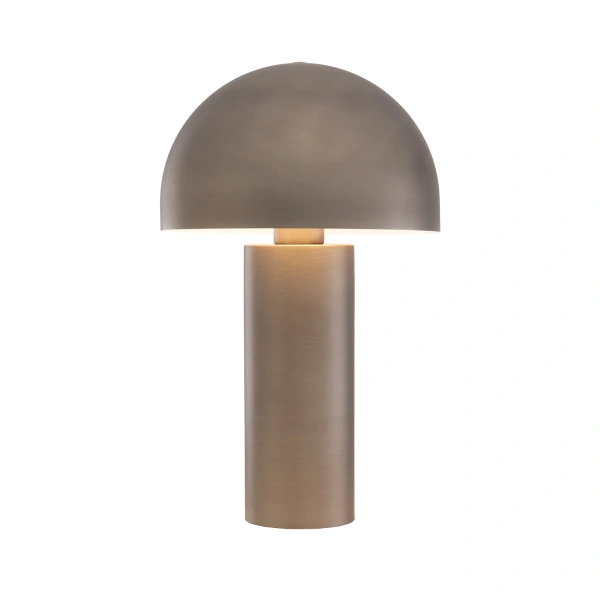 Table lamp Ore E27 Nickel