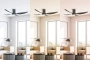 Ceiling fan Lumeah DC LED Wi-Fi BL52