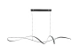 Pendant lamp LIVIA L180 LED 60W BL