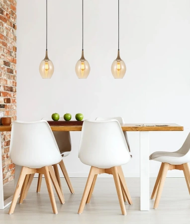 Pendant lamp BROTE 1 E27 D18 AM