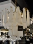 Pendant lamp Buena P8 Alabaster Spanish Marble BRS