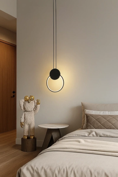 Pendant lamp Aura P30 LED 20W BK