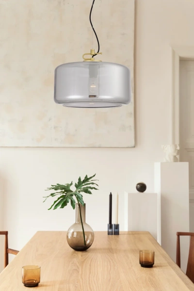 Pendant lamp KOROVA Large E27 BRSM