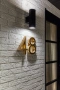 Wall light PIPER-2-RND-BLK 49211