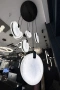 Pendant lamp Villastar 6 Alabaster Spanish Marble LED CCT Dim BLK