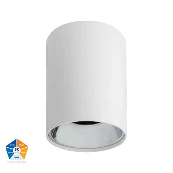 Surface downlight Chrome Inner Ring to Suit HV5843 18w