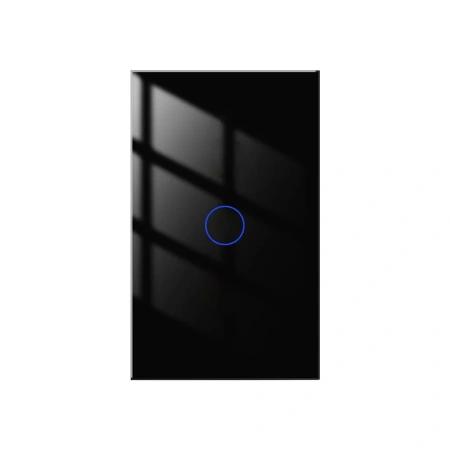 Wall Switch Single Gang Zigbee Wifi BLK