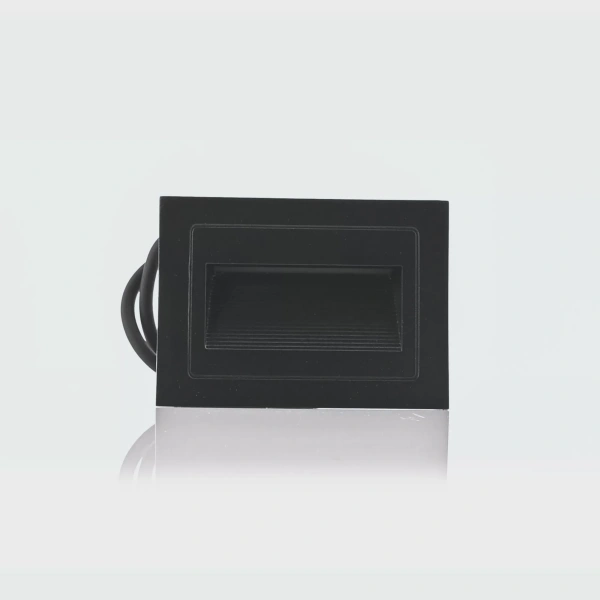 Step light Trin Rectangular 5W 3CCT LED BLK