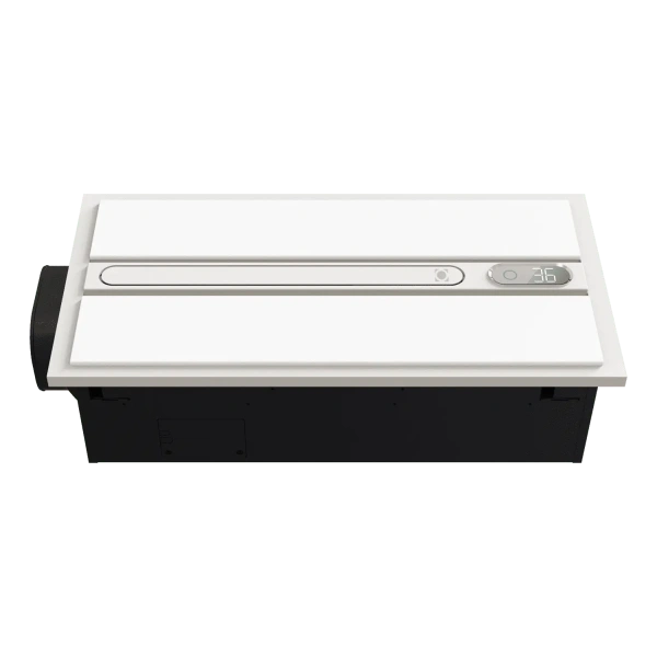Exhaust fan Airsway 6-in-1 Slimline Bathroom Heater 3CCT 24W LED WHT