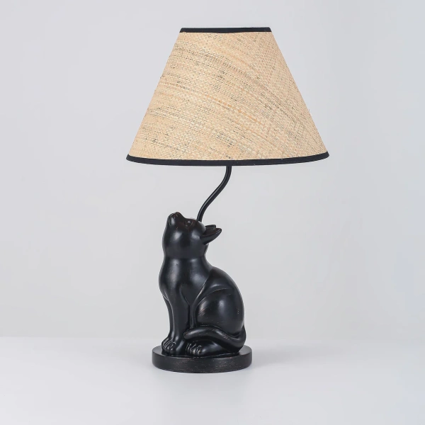 Table lamp Upward Looking Cat LED Black