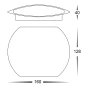 Wall light CARA 6W HV35021T-WHT