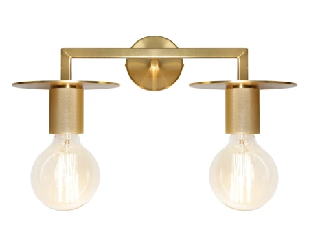 Wall Light Inka 2lt E27 GLD