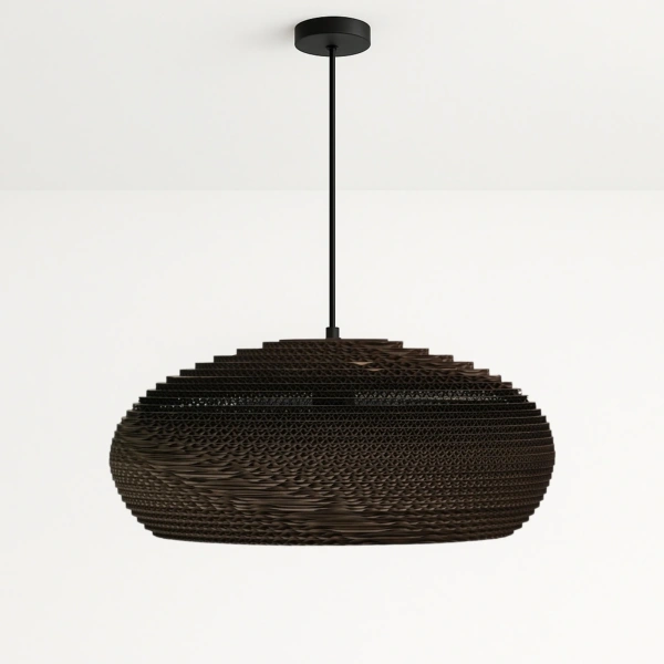 Pendant lamp Zanora Oval E27