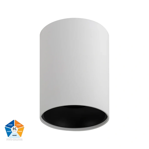 Surface downlight BLK Inner Ring to Suit HV5843 18w