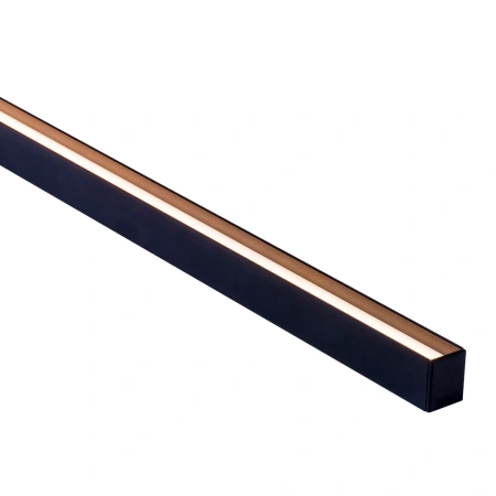 Aluminium Profile HV9693-2025-BLK 3m