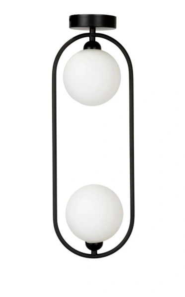 Single pendant DACARAN-2CTC Black