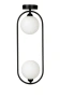 Single pendant DACARAN-2CTC Black