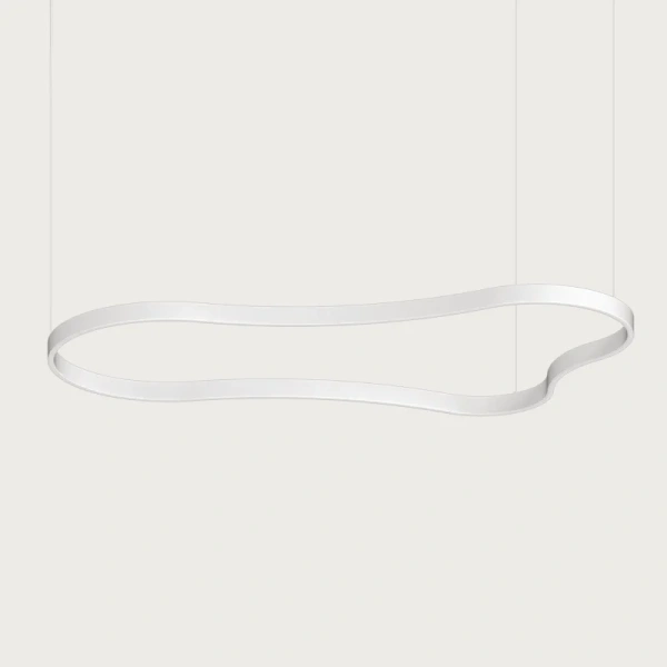 Pendant lamp Waves 3 SP LED 54W 3K WH