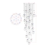 Pendant light Meteor 20 LED 90W BLK