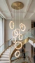 Pendant lamp Carinena P9 Alabaster Spanish Marble LED 72W CCT Dim BRS