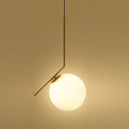 Pendant lamp Bolero P25 E27 BRS
