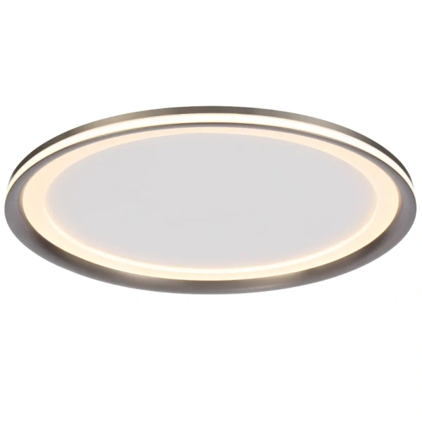Ceiling light FULCRUM 60CM 60w LED 3K DIM PEARL GREY