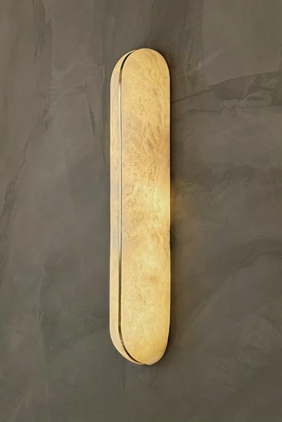 Wall light Lleida Alabaster Spanish Marble LED 8W BRS