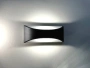 Wall light Wells 8W LED 3CCT IP65 BLK