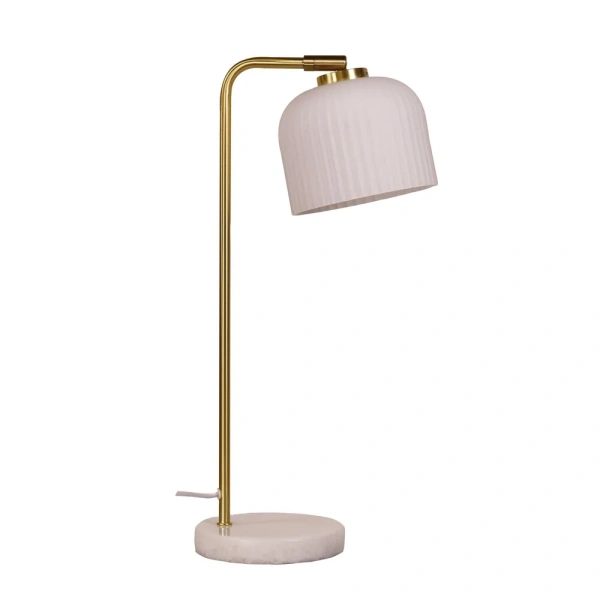Table lamp Charlotte E27 WHT
