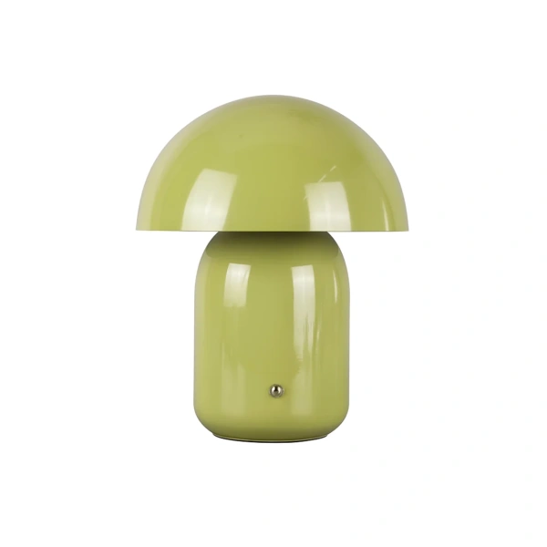 Table Lamp Mushroom LED CCT Dim Rechargeable Sage