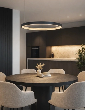 Pendant lamp Helisema P60 3CCT BL