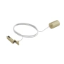 Surface track MUSE power feeder suspended 48V Brass
