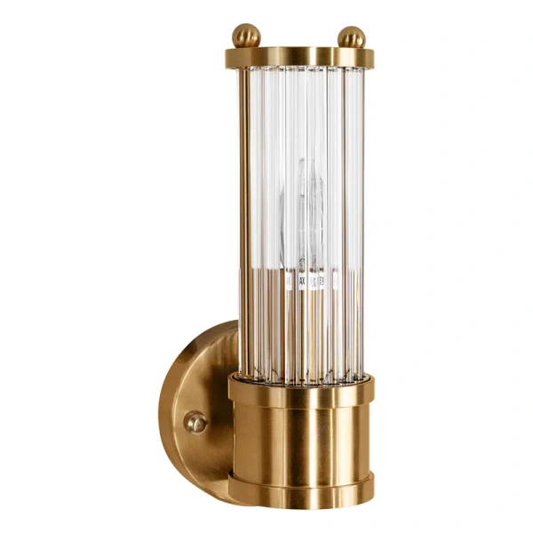 Wall light Hunter Brass E14 Short H300