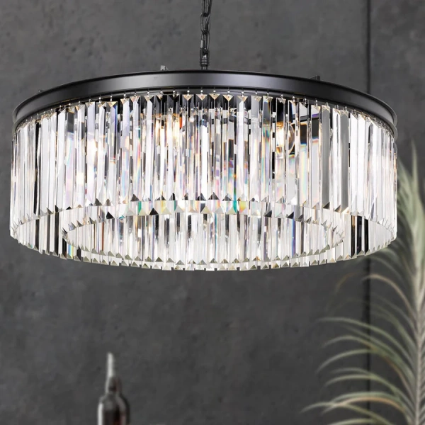 Pendant SERENE 6 Lights BLK