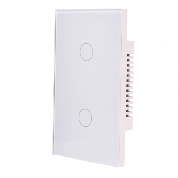 Wall Switch 2 Gang WHT HV9110-2 Wifi