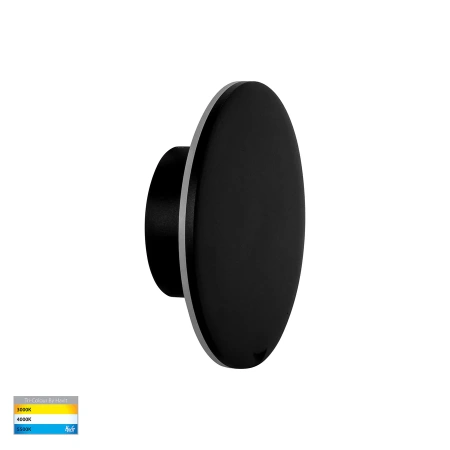 Wall light Halo TRI Colour LED 7W BLK