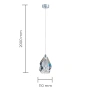 Pendant lamp Xela Clear LED 6W CHR