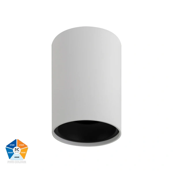 Surface downlight BLK Inner Ring to Suit HV5842 12w