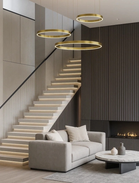 Pendant lamp Heli P80 BR