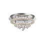 Ceiling light Horos Crystal LED 22W CCT Dim D55 CHR remote