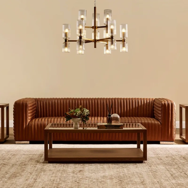 Pendant lamp Hepburn Large E14 BRS