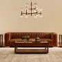 Pendant lamp Hepburn Large E14 BRS