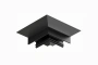 Recessed track MUSE corner same plane BLK