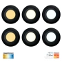 Deck lights FLAME DIY KIT 12V LED HV2826CCT-BLK CCT WIFI BLK