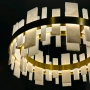 Pendant lamp Miragemas D60 Alabaster Spanish Marble LED 30W CCT Dim BRS
