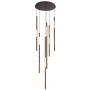Pendant lamp Altara 18 LED D75 BLK