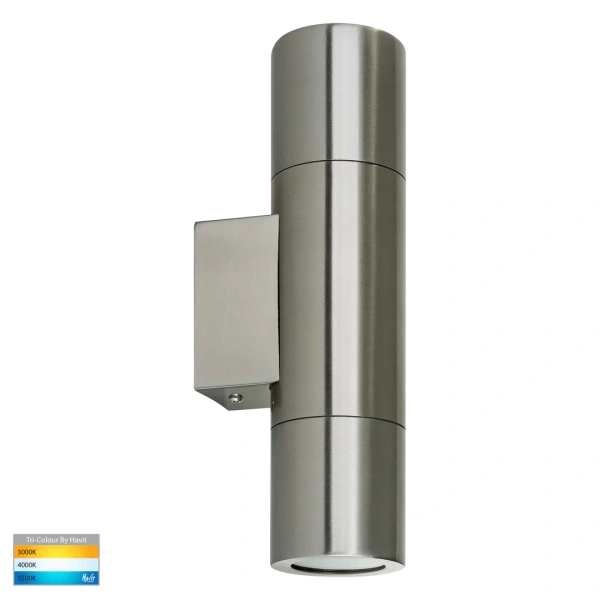 Wall light Piaz Stainless Steel 3CCT Up-Down HV1071T IP65